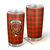 Cameron Modern Tartan Crest Tumbler